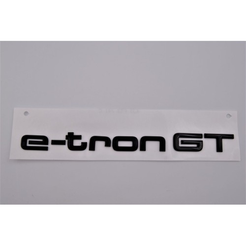 Audi E-Tron GT Embleem Zwart